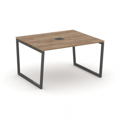 Style Project Стол переговорный SN-4T2.SPRG-032 Акация Лорка/Металл Антрацит/Заглушка Металл Антраци фото 23