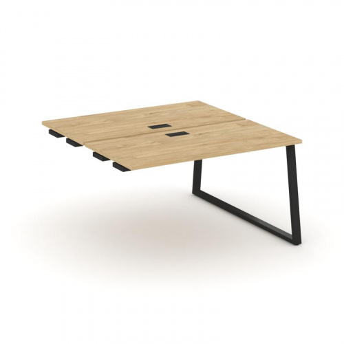 Style Project Стол-приставка к опор. элем. SN-6T1.DPRS-014 Акация Лорка/Металл Антрацит/Заглушка Пла