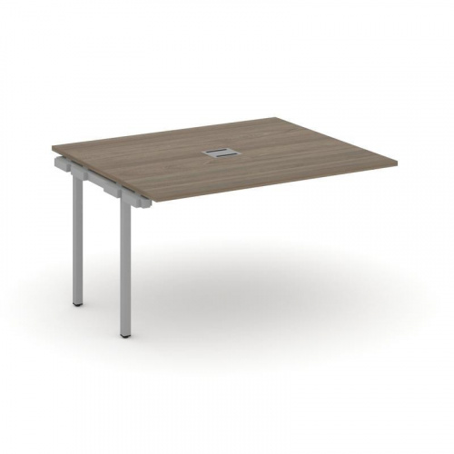 Style Project Проходной наб. элем. перег. стола SN-4P.NSPRG-034 Вяз Благородный/Металл Черный 1580*1 фото 8