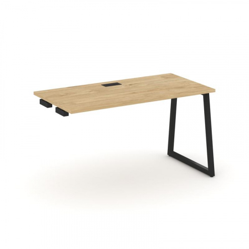 Style Project Стол-приставка к опор. элем. SN-4T1.OPRS-001 Акация Лорка/Металл Антрацит/Заглушка Пла