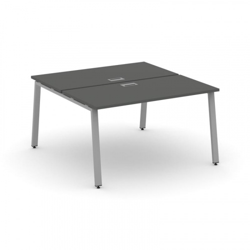 Style Project Рабочая станция 2-х сторон. SN-6A.DRS-004 Дуб Табак/Металл Антрацит 1580*1232*750 фото 14