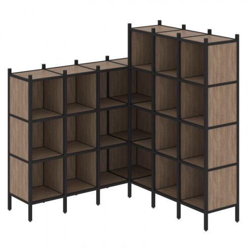 Стеллаж офисный угловой Loft VR.L-50 фото 10 Стеллаж офисный угловой Loft VR.L-50 фото 10