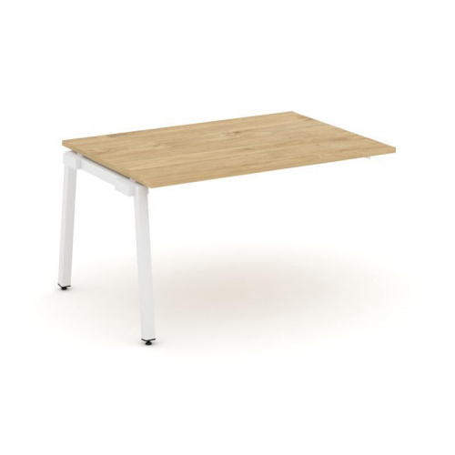 Style Project Проходной наб. элем. перег. стола SN-5A.NSPRG-001.3 Дуб Табак/Металл Белый 980*980*750 фото 15