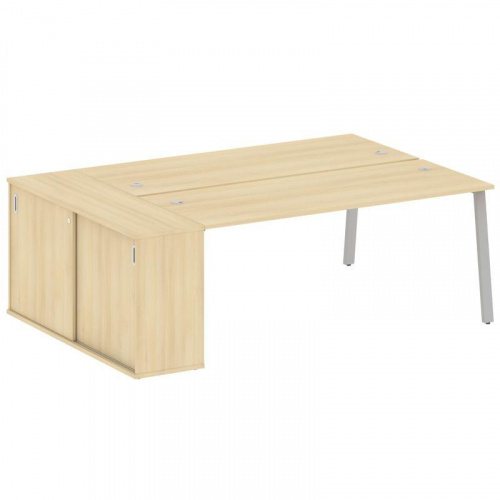 Бенч-система с шкафом-купе на А-обр. м/к Metal System БА.РС-СШК-1.5 фото 7