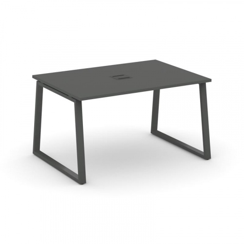 Style Project Стол переговорный SN-6T1.SPRG-004 Акация Лорка/Металл Антрацит/Заглушка Металл Антраци фото 27