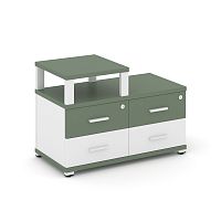 Тумба приставная с 4 ящиками Concept CN.TSP-002 W