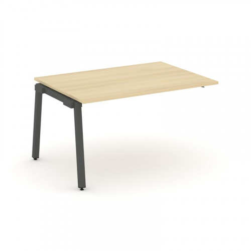 Style Project Проходной наб. элем. перег. стола SN-5A.NSPRG-001.3 Дуб Табак/Металл Белый 980*980*750 фото 27