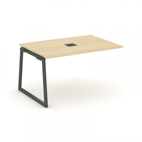 Style Project Проходной наб. элем. перег. стола SN-4T1.NSPRG-003 Акация Лорка/Металл Антрацит/Заглуш фото 28