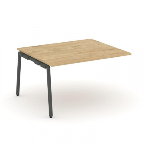 Style Project Проходной наб. элем. перег. стола SN-4A.NSPRG-034.3 Антрацит/Металл Антрацит 1580*1180 фото 4