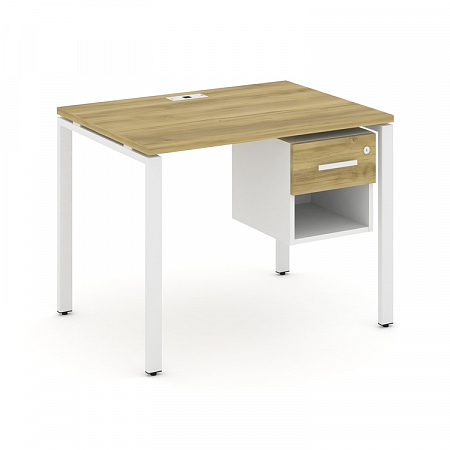 Стол офисный с подвесной тумбой Concept CN.SP-117