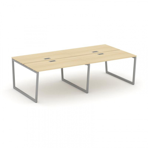 Style Project Рабочая станция 2-х сторон. SN-4T2.DRS-051 Акация Лорка/Металл Антрацит/Заглушка Пласт фото 20