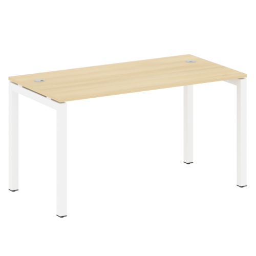 Стол офисный на П-обр. м/к Metal System Quattro 50БП.СП-3 фото 4