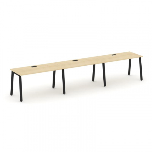 Style Project Рабочая станция 1 сторон. SN-6A.ORS-034 Тиквуд Светлый/Металл Белый 4740*600*750 фото 3