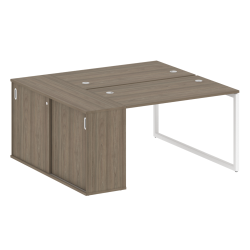 Бенч-система с шкафом-купе на О-обр. м/к Metal System Quattro 40БО.РС-СШК-1.2 фото 2 Бенч-система с шкафом-купе на О-обр. м/к Metal System Quattro 40БО.РС-СШК-1.2 фото 2