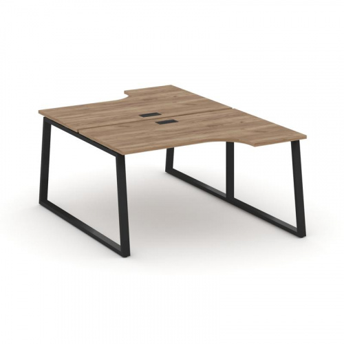 Style Project Рабочая станция эргоном. SN-6T1.DRPA-022 Акация Лорка/Металл Антрацит/Заглушка Пластик фото 9