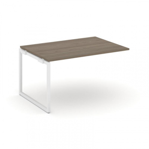 Style Project Проходной наб. элем. перег. стола SN-4O.NSPRG-003.3 Дуб Наварра/Металл Белый 1380*980* фото 8