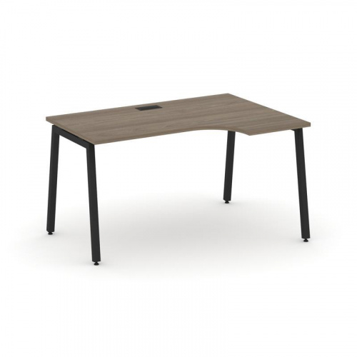 Style Project Стол рабочий эргоном. SN-4A.SPA-012(R) Дуб Табак/Металл Антрацит 1580*700/980*750 фото 11 Style Project Стол рабочий эргоном. SN-4A.SPA-012(R) Дуб Табак/Металл Антрацит 1580*700/980*750 фото 11