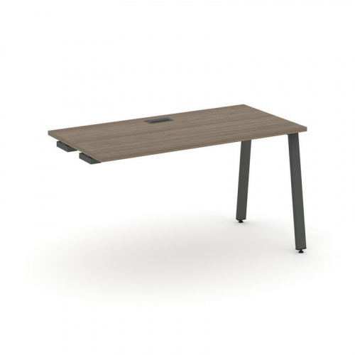 Style Project Стол-приставка к опор. элем. SN-6A.OPRS-014 Дуб Табак/Металл Белый 1580*700*750 фото 24