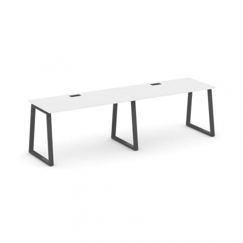 Style Project Рабочая станция 1 сторон. SN-6T1.ORS-011 Акация Лорка/Металл Антрацит/Заглушка Пластик фото 26