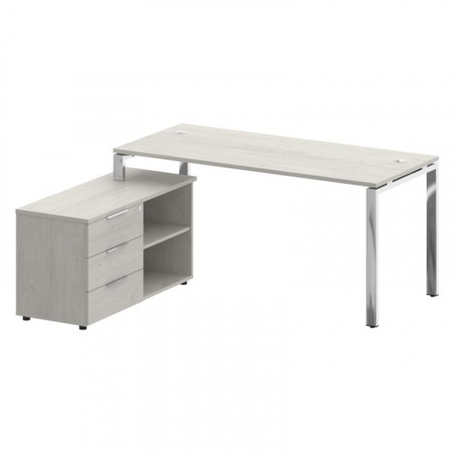 Стол руководителя с тумбой Metal System Direct БГ.СРТ-4.7 (L) фото 5