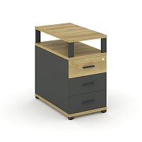 Тумба приставная с 3 ящиками Concept CN.TGP-001