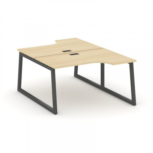 Style Project Рабочая станция эргоном. SN-5T1.DRPA-002 Акация Лорка/Металл Антрацит/Заглушка Пластик фото 28