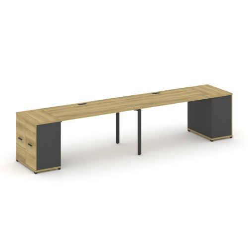 Бенч-система с опорными распашными шкафами Concept CN.ORS-218 фото 4