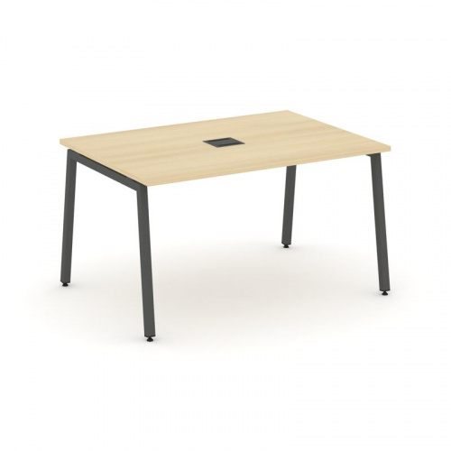 Style Project Стол переговорный SN-4A.SPRG-004 Тиквуд Светлый/Металл Белый 1580*980*750 фото 20