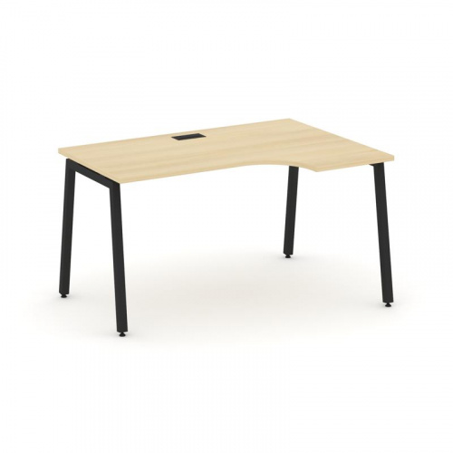 Style Project Стол рабочий эргоном. SN-4A.SPA-012(R) Дуб Табак/Металл Антрацит 1580*700/980*750 фото 5 Style Project Стол рабочий эргоном. SN-4A.SPA-012(R) Дуб Табак/Металл Антрацит 1580*700/980*750 фото 5