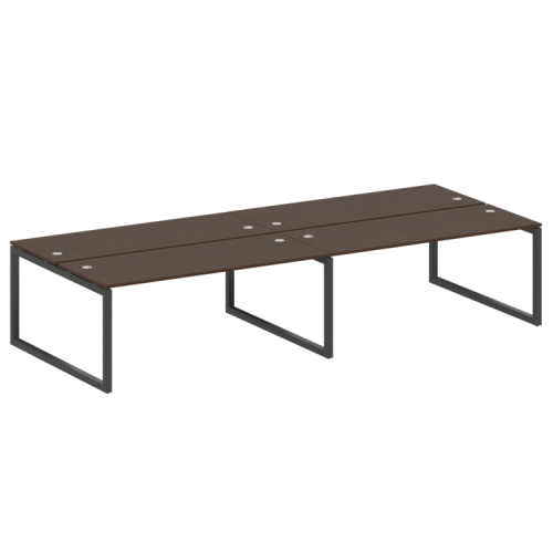 Бенч-система на 4 места на О-обр. м/к Metal System Quattro 50БО.СМ-4.5  фото 9