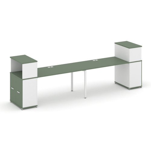 Бенч-система с опорными распашными шкафами Concept CN.ORS-225 фото 5