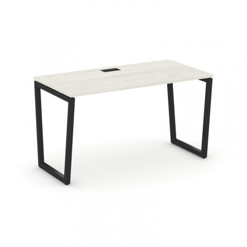 Style Project Стол письменный SN-4T2.SP-004 Акация Лорка/Металл Антрацит/Заглушка Пластик Черный 158 фото 4