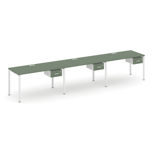 Бенч-система на 3 места с подвесными тумбами Concept CN.ORS-129 фото 5