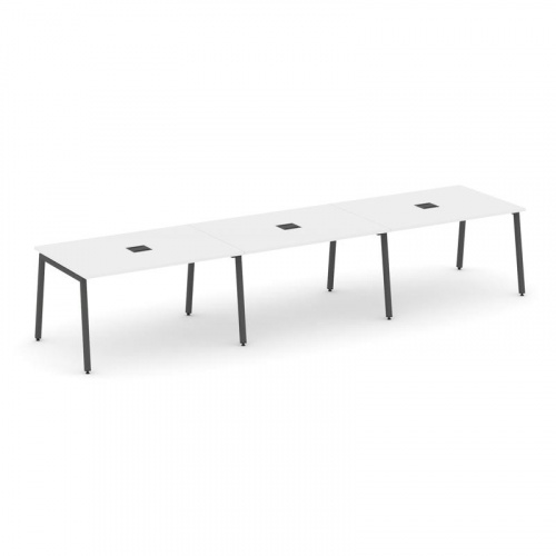 Style Project Стол переговорный SN-4A.SPRG-023 Антрацит/Металл Антрацит 4410*980*750 фото 15