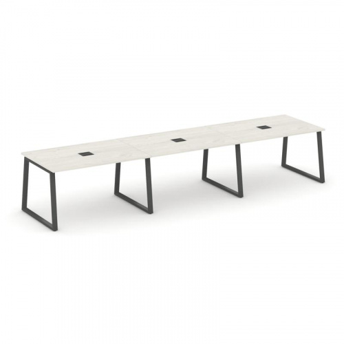 Style Project Стол переговорный SN-6T1.SPRG-024 Акация Лорка/Металл Антрацит/Заглушка Металл Антраци фото 24 Style Project Стол переговорный SN-6T1.SPRG-024 Акация Лорка/Металл Антрацит/Заглушка Металл Антраци фото 24