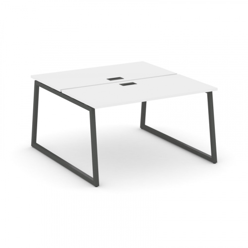 Style Project Рабочая станция 2-х сторон. SN-4T1.DRS-014 Акация Лорка/Металл Антрацит/Заглушка Пласт фото 13