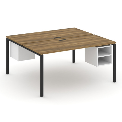 Бенч-система на 2 места с подвесными тумбами Concept CN.DRS-108 фото 5