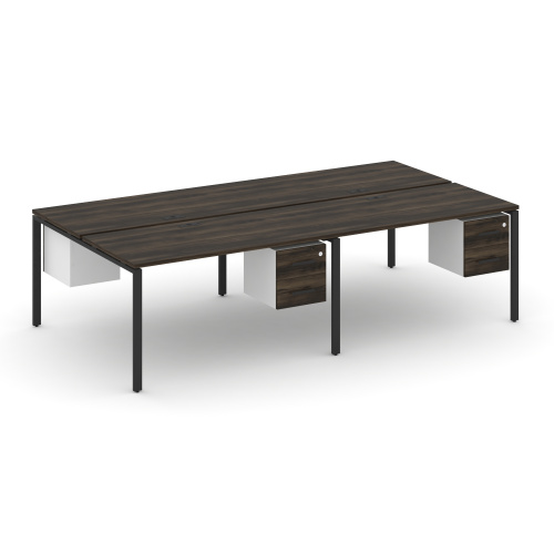 Бенч-система на 4 места с подвесными тумбами Concept CN.DRS-135 фото 9