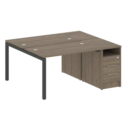 Бенч-система с тумбой на П-обр. м/к Metal System Quattro 50БП.РС-СТП-2.2 фото 3 Бенч-система с тумбой на П-обр. м/к Metal System Quattro 50БП.РС-СТП-2.2 фото 3