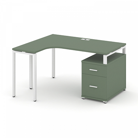 Стол эргономичный с опорной тумбой Concept CN.SA-302(L)