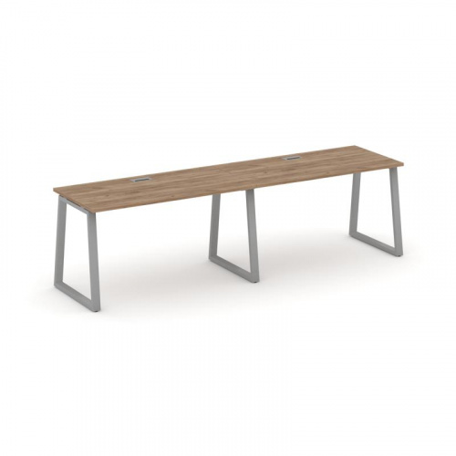 Style Project Рабочая станция 1 сторон. SN-6T1.ORS-011 Акация Лорка/Металл Антрацит/Заглушка Пластик фото 10