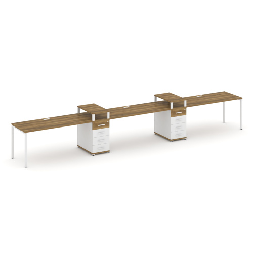 Бенч-система на 3 места с 2 опорными тумбами Concept CN.ORS-452 фото 8