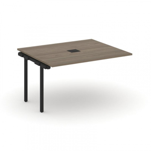 Style Project Проходной наб. элем. перег. стола SN-4P.NSPRG-034 Вяз Благородный/Металл Черный 1580*1 фото 27