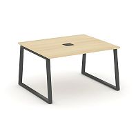 Style Project Стол переговорный SN-6T1.SPRG-034 Акация Лорка/Металл Антрацит/Заглушка Металл Антраци