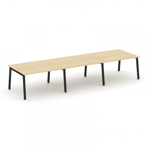 Style Project Стол переговорный SN-5A.SPRG-053.3 Тиквуд Светлый/Металл Антрацит 4410*1180*750 фото 10