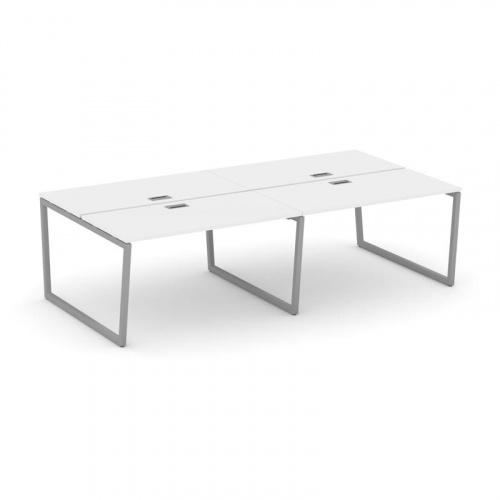 Style Project Рабочая станция 2-х сторон. SN-4T2.DRS-051 Акация Лорка/Металл Антрацит/Заглушка Пласт фото 15