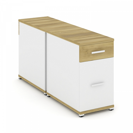 Тумба двухсторонняя опорная/приставная Concept CN.DTGO-005