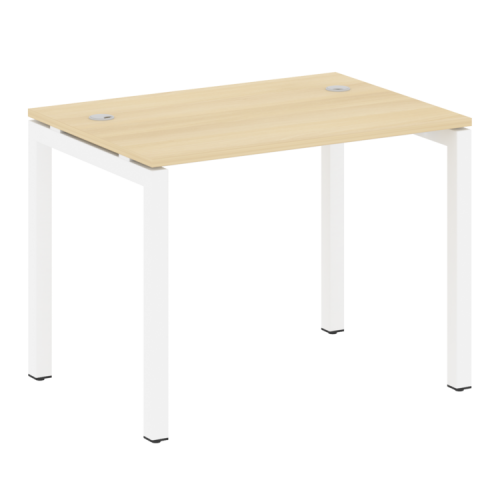 Стол офисный на П-обр. м/к Metal System Quattro 50БП.СП-1 фото 4