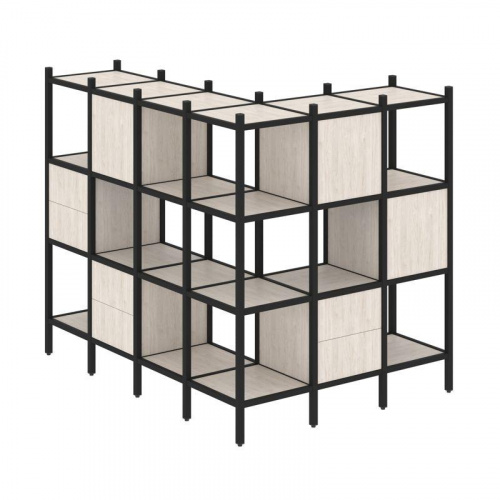 Стеллаж офисный угловой Loft VR.L-52 фото 7 Стеллаж офисный угловой Loft VR.L-52 фото 7