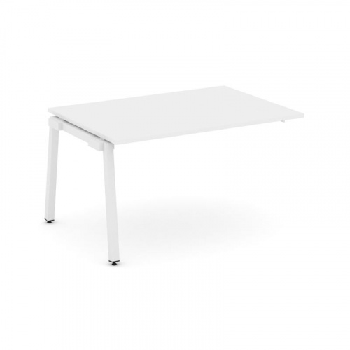 Style Project Проходной наб. элем. перег. стола SN-5A.NSPRG-001.3 Дуб Табак/Металл Белый 980*980*750 фото 23